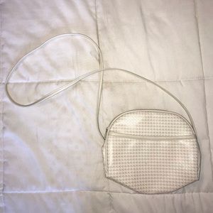 Cream TEN shoulder purse